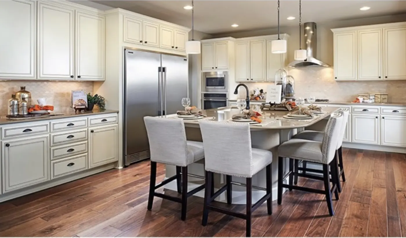 Bright custom kitchen